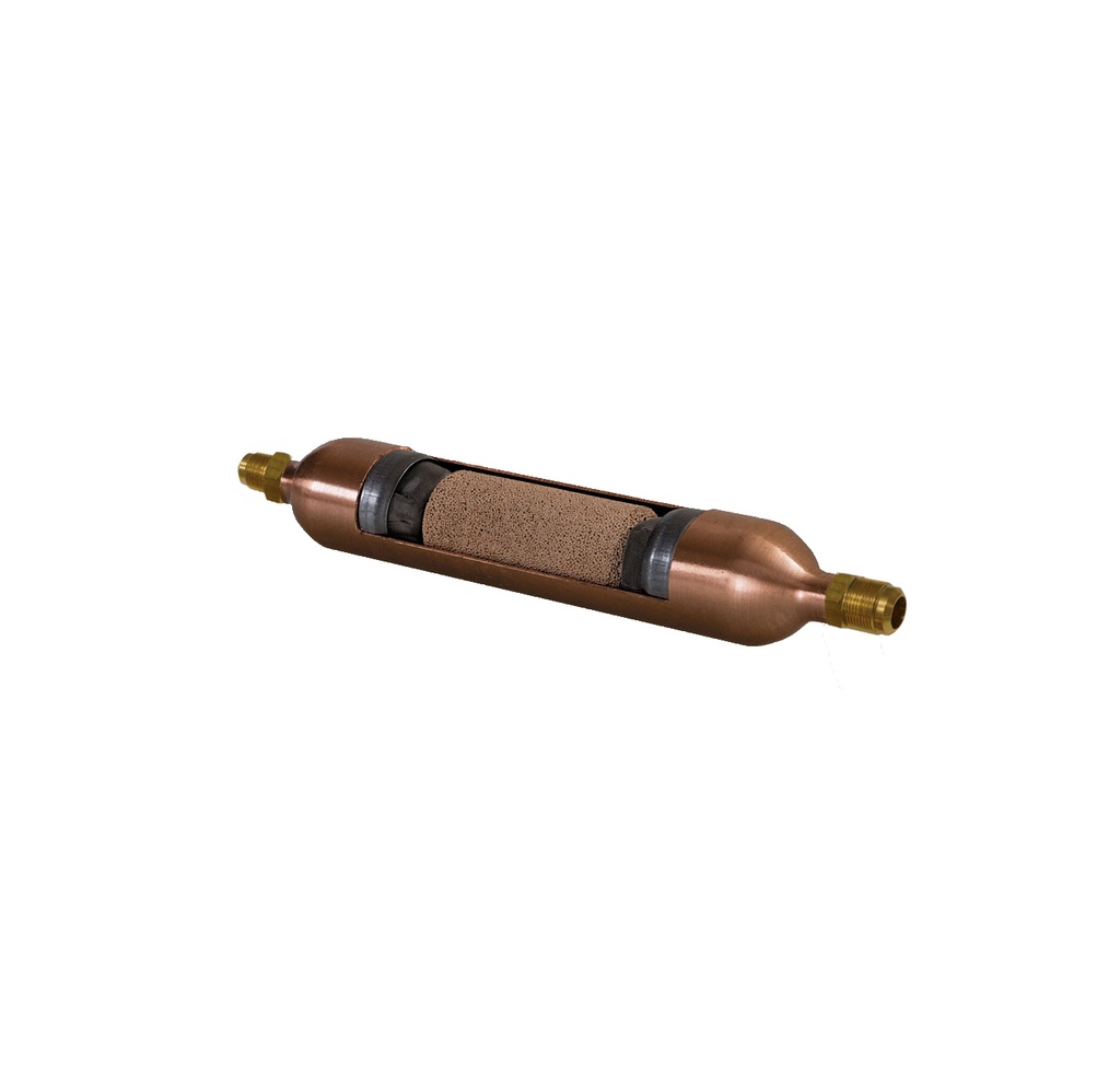 [FIT-0720] Filter Ø 30 x Wandstärke 0,9 mm Anschluss 1/4" M. SAE Trockner Molekularsieb bidirektional