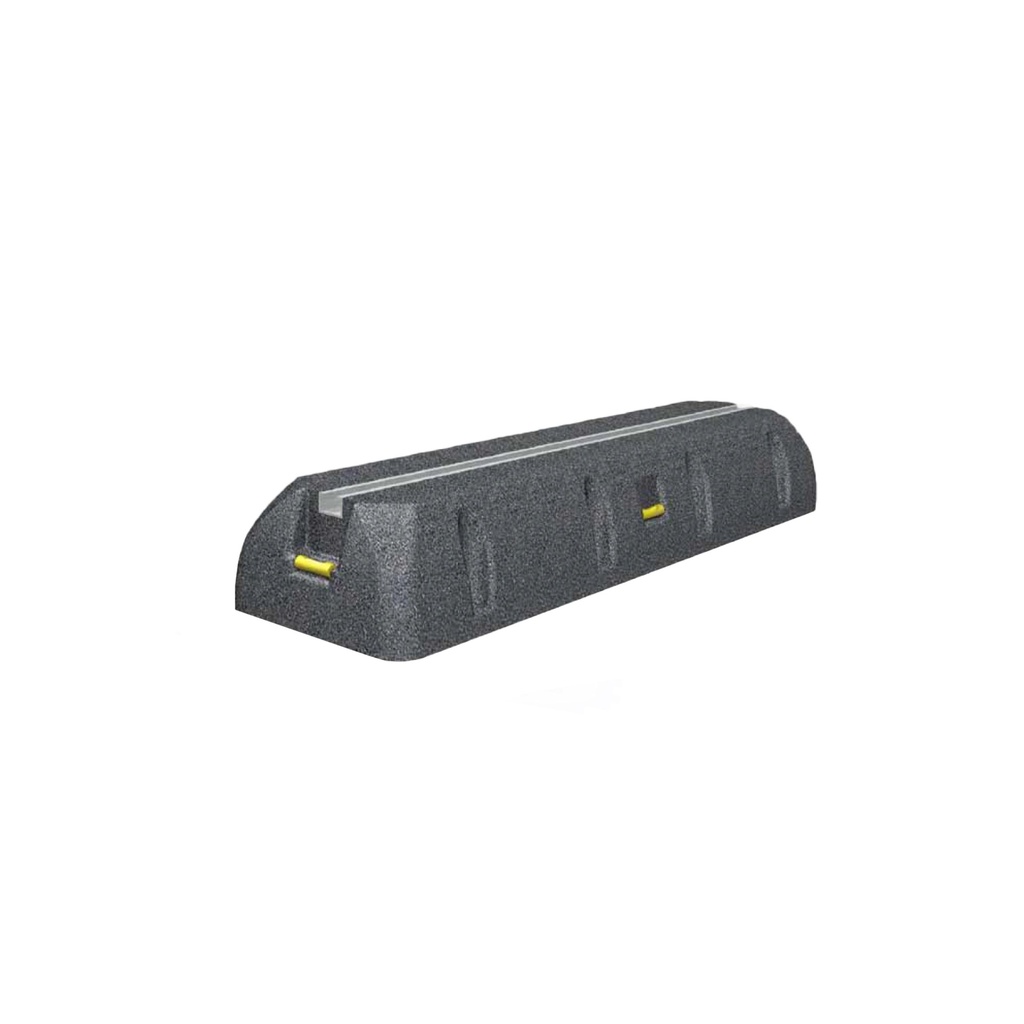 [HAL-1070] Sockel Boden schwingungsdämpfend aus SBR Länge 250 mm x Tiefe 160 mm x Höhe 90 mm Stärke 20 mm