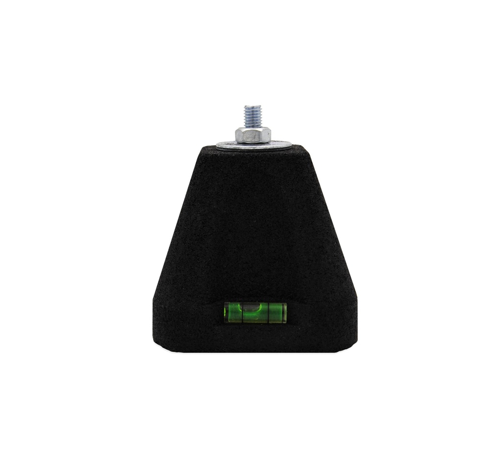 [HAL-0160] Halterung Boden Single Tecno-Block 100 mm x 100 mm