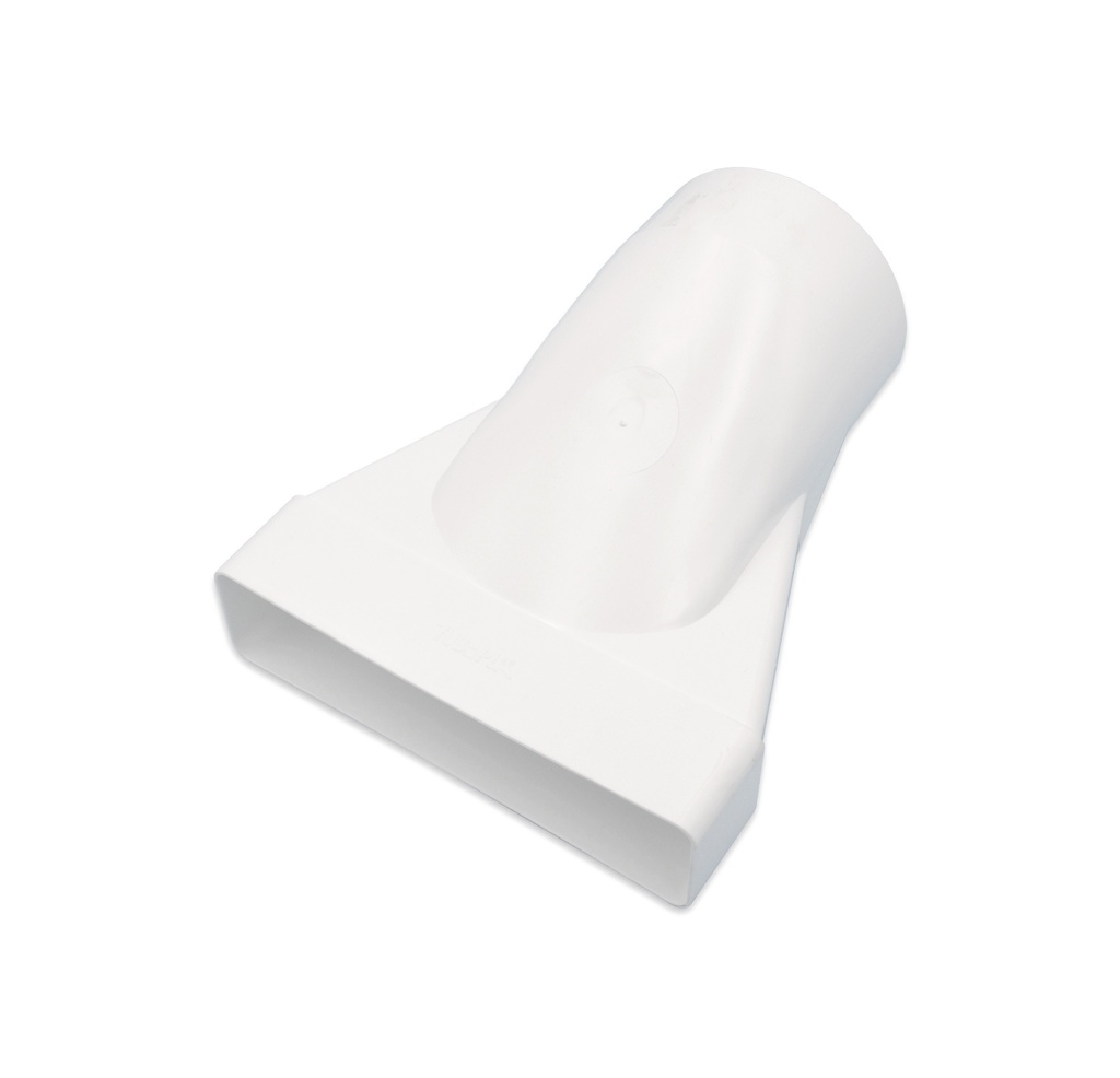 [KAN-0110] Adapter rechteckig/rund AIR-Flow für VMC 55 x 220 Ø 125