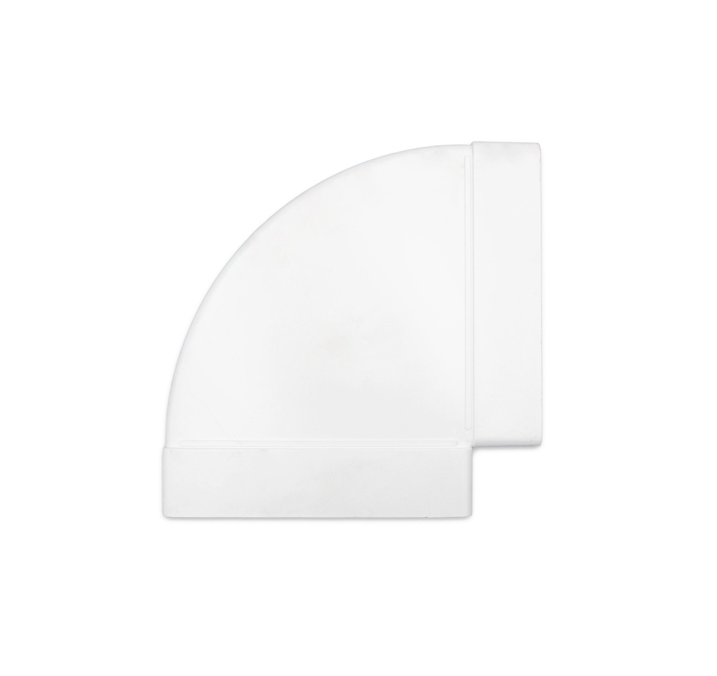 [KAN-2140] Winkel 90° rechteckig/horizontal AIR-Flow für VMC 55 x 220