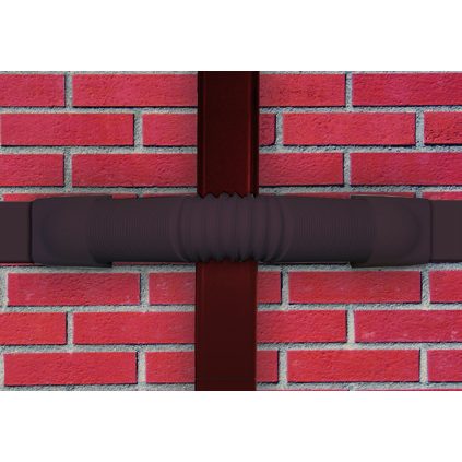 [KAN-0980] Flexverbinder 90 x 65 braun