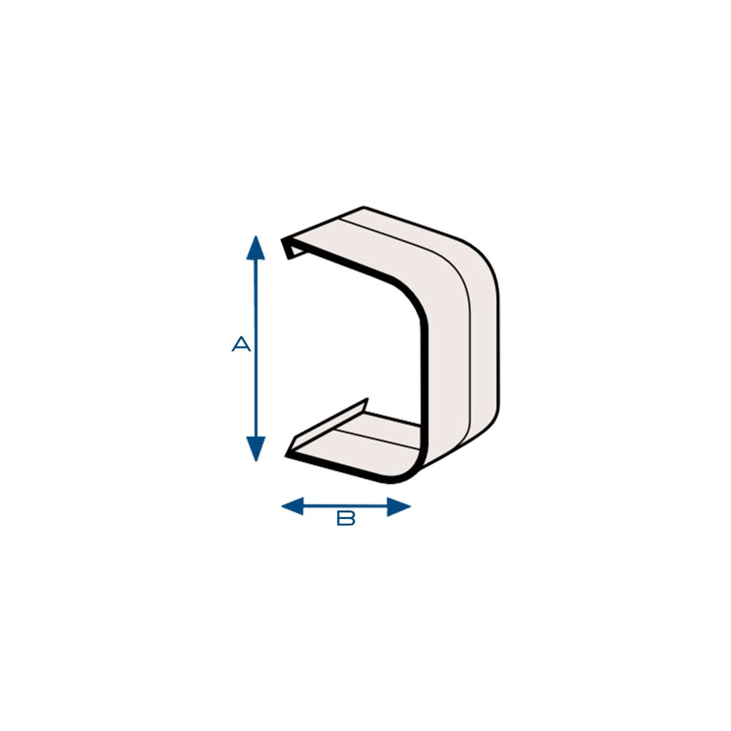 [KAN-0450] Dichtung Verbinder Deckel 90 x 65 braun