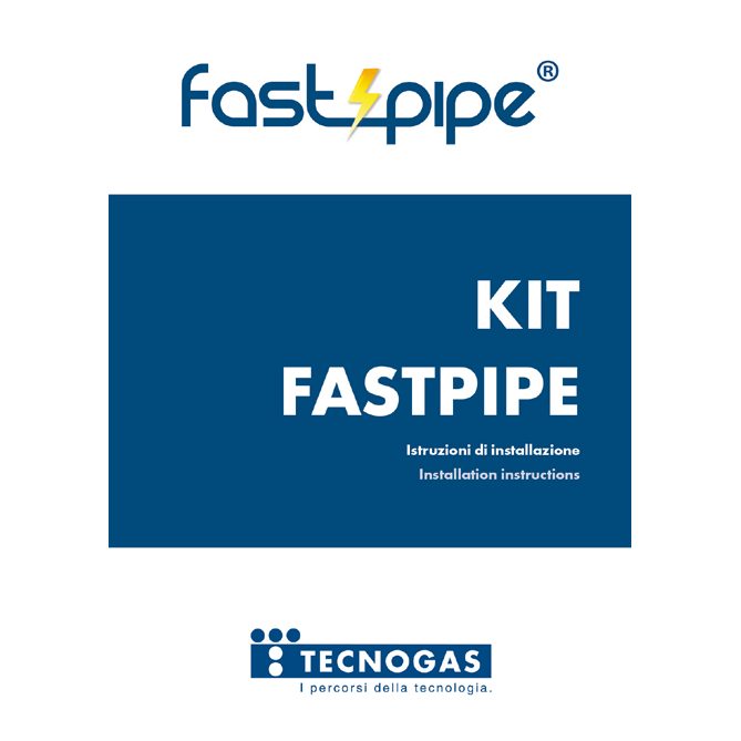 [FPI-0490] Set 2 Rohre FASTPIPE V2.0 Ø 1/4" + 3/8" Länge 3 m